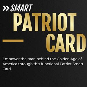 patriot smart card|va canteen patriot card.